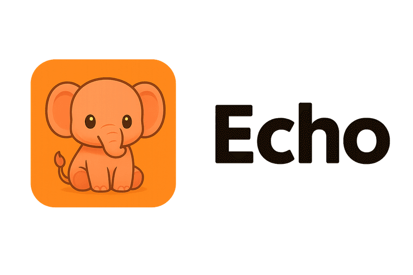 Echo elephant logo
